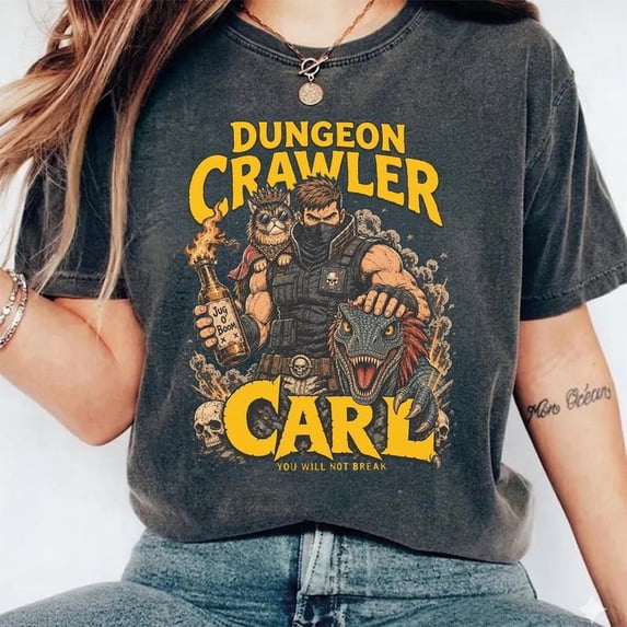 Princess Donut And Mongo Graphic Shirt, Dungeon Crawler Carl Tee
