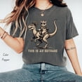 thumbnail image 1 of Princess Donut And Mongo Shirt Dungeon Crawler Carl Bookish Tee Soft DARK HEATHER S-5XL, 1 of 4