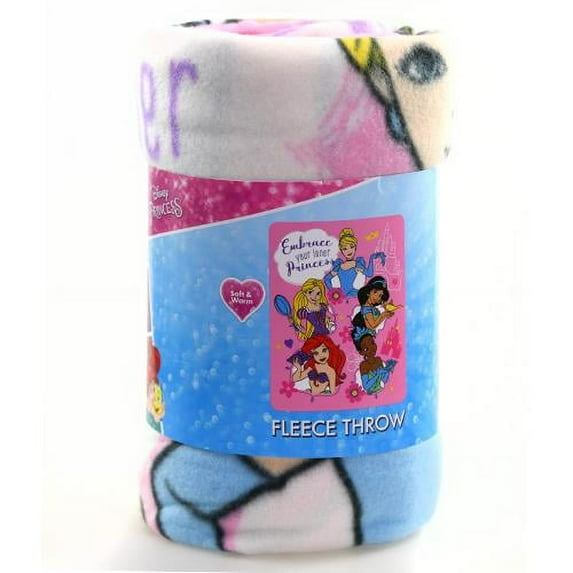 Princess "Dreamer" 45x60" Fleece Throw Blanket