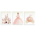 thumbnail image 1 of Stupell Industries Princess Dreams Collection 3 Piece Wall Plaque Art Set, design by Christine Simpson Art, 1 of 7