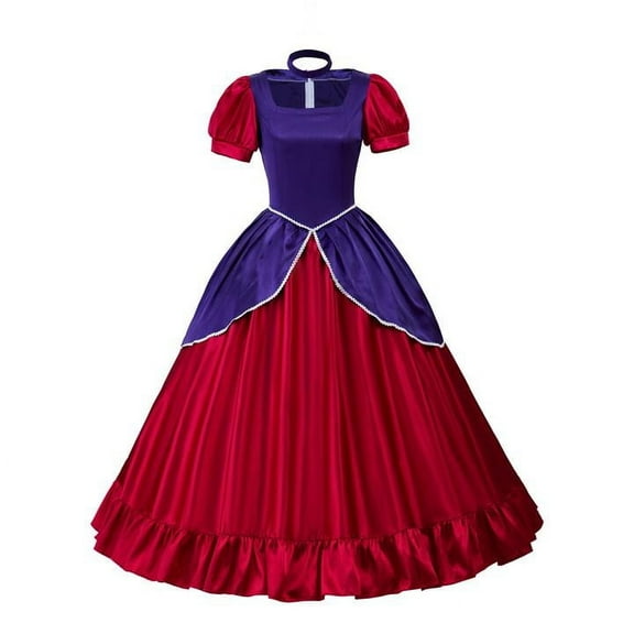 Princess Dress Adult Evil Step Sister Anastasia Drizella Dress Ball Gown