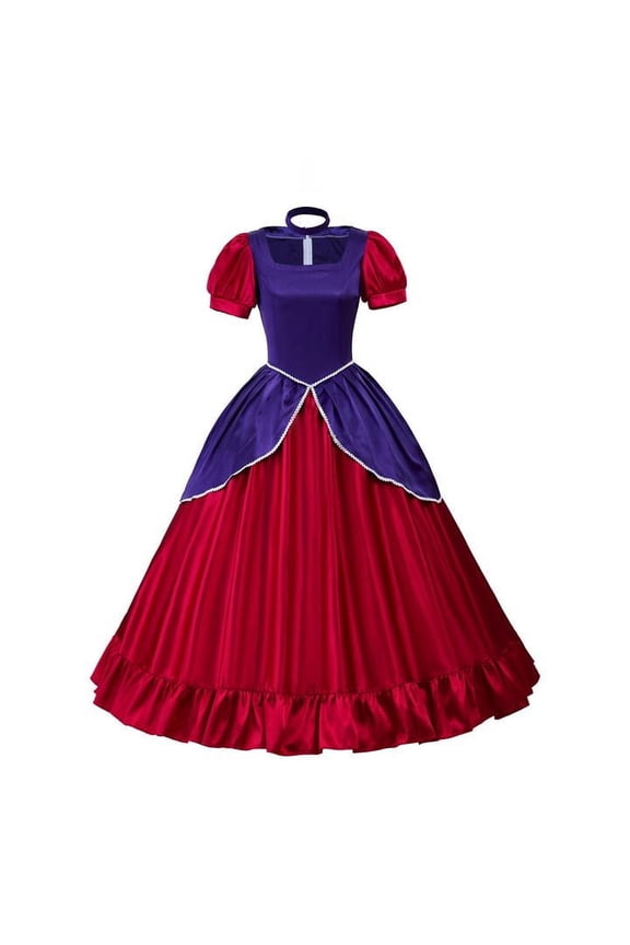 Princess Dress Adult Evil Step Sister Anastasia Drizella Dress Ball Gown