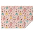 thumbnail image 1 of Princess Dress Ballet Pattern Rectangle Tablecloth 60x84in,Waterproof Polyester Rectangle Table Cloth, Wipeable Spillproof Polyester Tablecloth for Dining, Camping, Indoor and Outdoor, 1 of 5