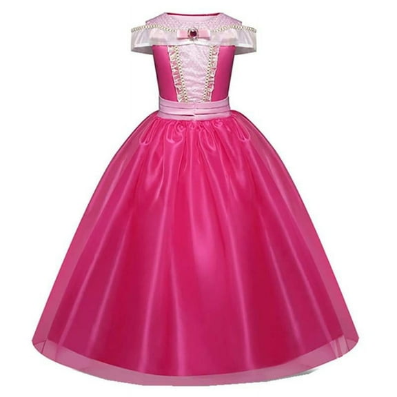 Princess Dress Girls Sleeping Beauty Party Fancy Costume