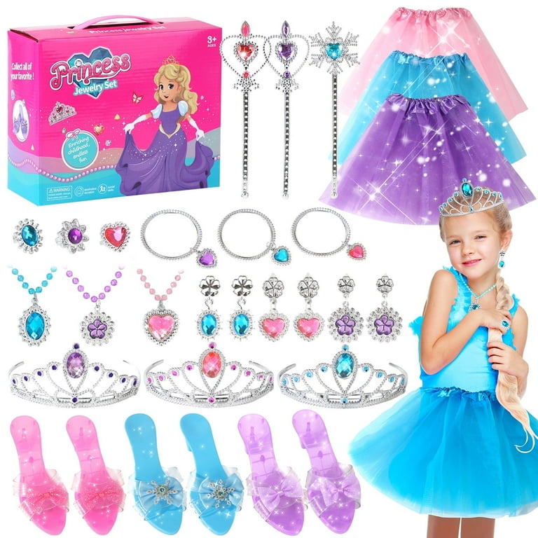 Princess Costume Set Dressing Up Accessories For Toddlers Princess