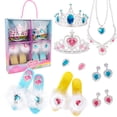 thumbnail image 1 of Princess Dress Up Shoes - Princess Heels, Tiaras, and Costume Jewelry Set - Dress Up Birthday Gifts for 3-12Y, 1 of 3