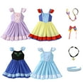 thumbnail image 1 of Princess Dress Up for Girls 2-7, Dress Up Clothes for Girls with Princess Toy, Christmas Birthday Gift for Toddlers Girls, 1 of 7