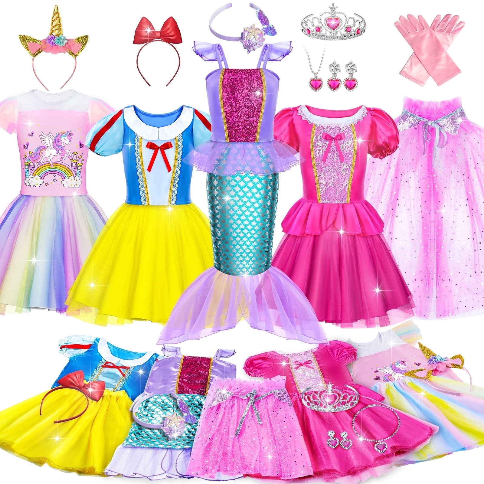 Princess Dress Up Set for Girls, Princess Costume Nigeria | Ubuy Princess Dress Up Set for Girls, Princess Costume Nigeria | Ubuy