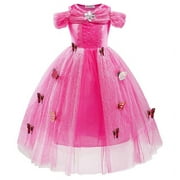 Princess Dresses for Girls Cinderella Costume Toddler Halloween Christmas Cosplay Butterfly Fairy Fancy Dress
