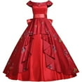 thumbnail image 1 of Princess Elena Elegant Red Women's Dress, 1 of 5