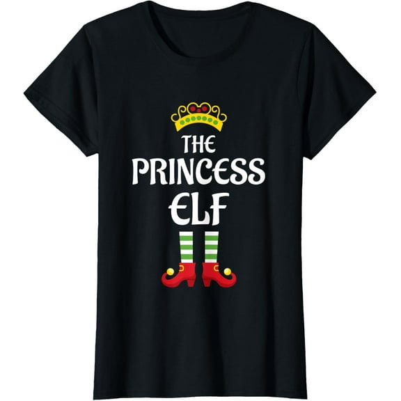 Princess Elf Family Matching Group Christmas T-Shirt