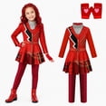 thumbnail image 1 of Princess Fancy Dress Costume Halloween, Royal Outfit Set with Cropped Jacket and Skater Dress, Cosplay Costume for Women Adults, 1 of 13
