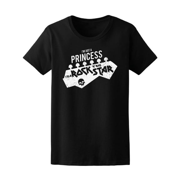 Princess Fashion Punk Rock Girl T-Shirt Women -Image by Shutterstock, Female Small