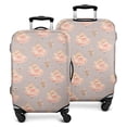 thumbnail image 1 of Princess Flower Dress Pattern Luggage Cover Fashion Suitcase Cover Baggage Covers Fit 25-28 Inch Luggage (Go Travel), 1 of 5