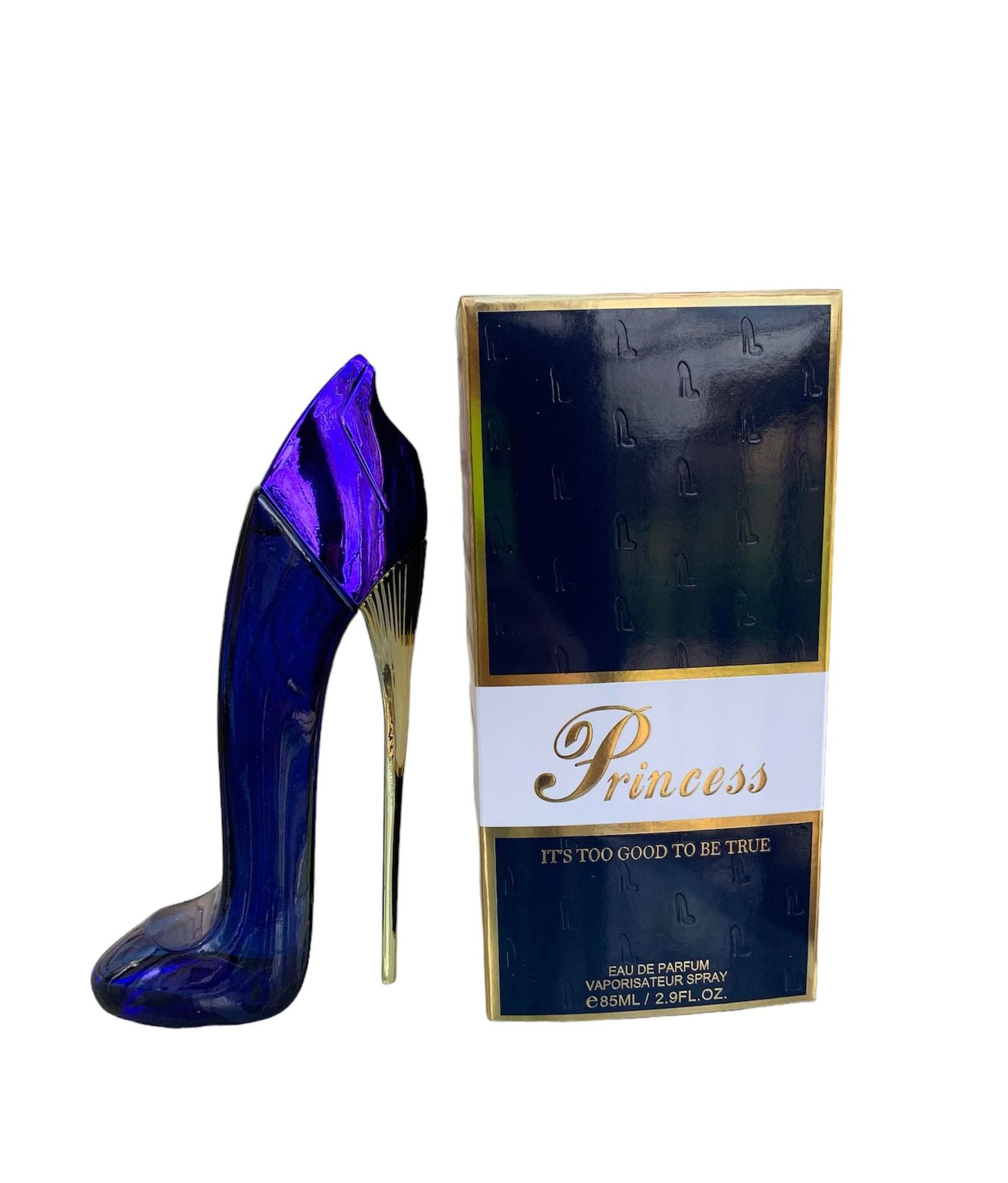 Princess High Heel Purple Perfume Rendition of Good Girl Dazzling Garden 2.9 Fl Oz 85 ML