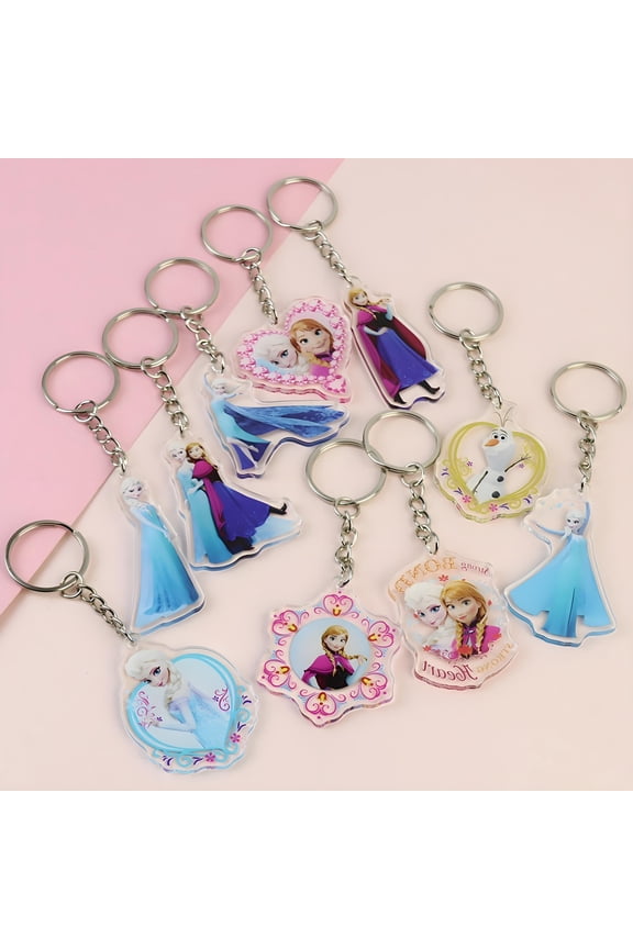 Princess Keychain - Anime Figure Key Pendant - Men Women Keyring