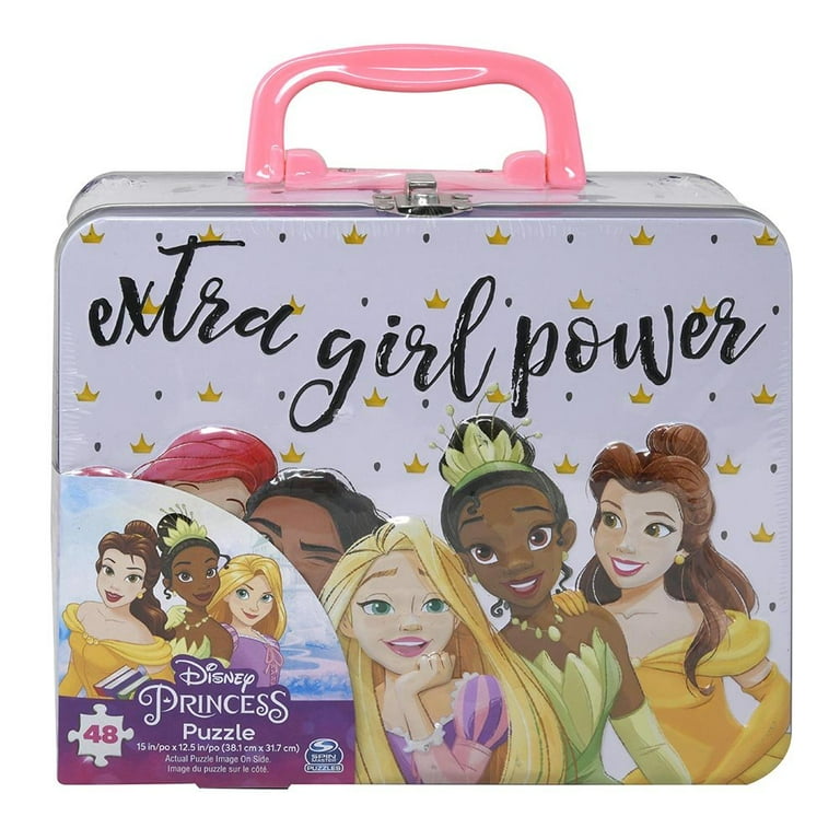 TIN PAN ALLEY & MEMBERS BOX 11枚セット Princess Large Lunch Tin Box with 48pc puzzle inside With Sticker