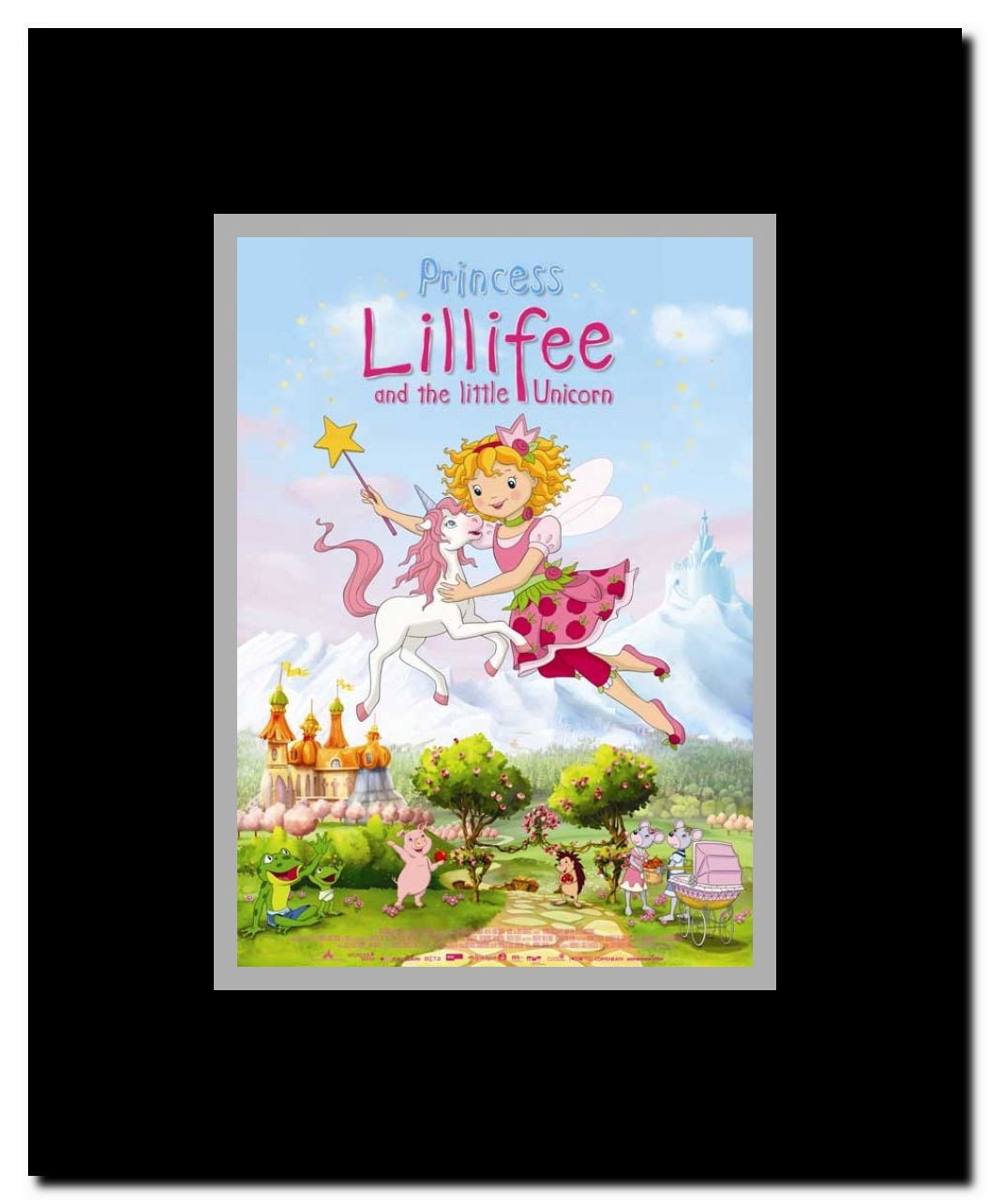 Princess Lillifee and The Little Unicorn Framed Movie Poster