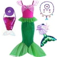 thumbnail image 1 of Princess Costume Princess Dress Up for Girls Kids Birthday Party Outfit 3T 4T (K90), 1 of 6