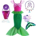 thumbnail image 1 of Princess Costume Princess Dress Up for Girls Kids Birthday Party Outfit Size 5-6 (K90), 1 of 6