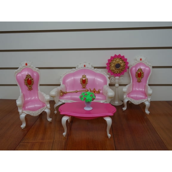 Princess Living Room Sofa Set For Doll Furniture