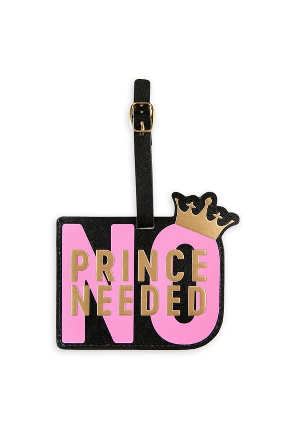 Princess Luggage Tag No Prince Needed Disney Travel Accessory