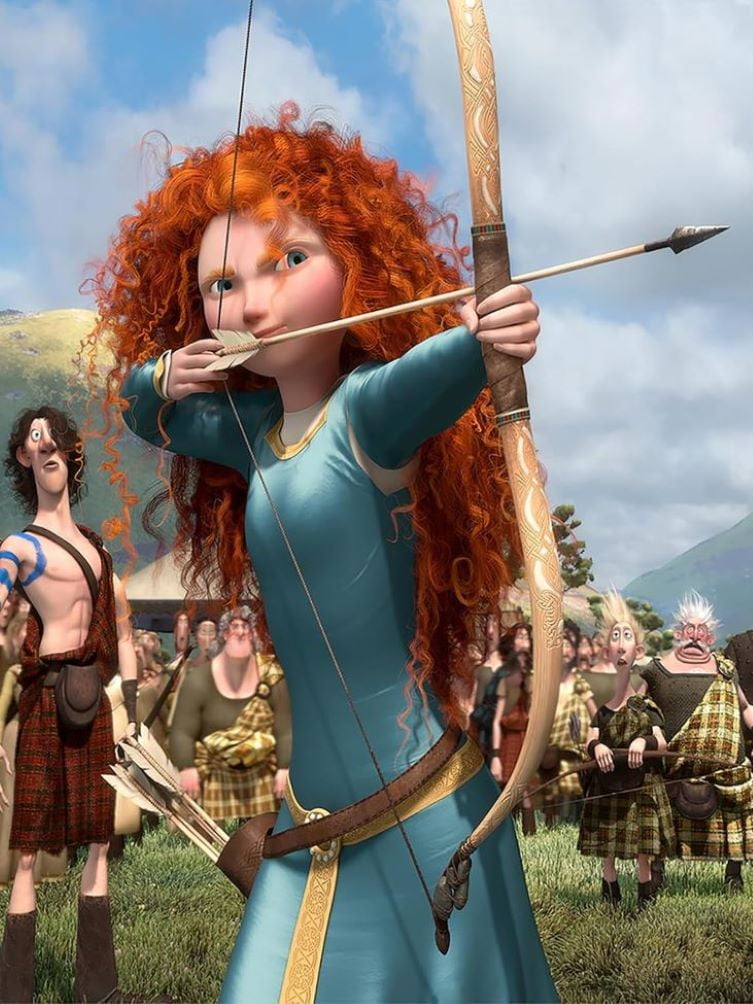 Princess Merida Diamond Art Painting Kits for Adults Brave Full Drill ...