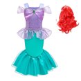 thumbnail image 1 of Princess Mermaid Costume Dress Birthday Party Halloween Cosplay Costumes 3-8Years, 1 of 6