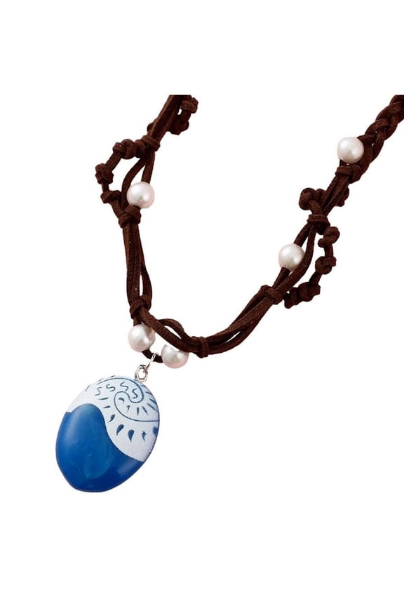 Princess Moana Inspired Pendant Rope Chain Necklace