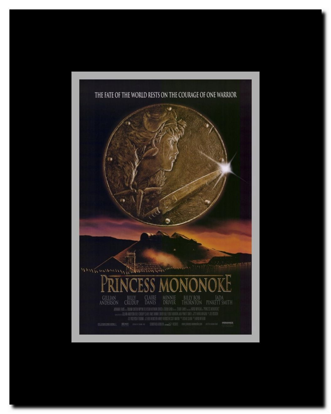Princess Mononoke Framed Movie Poster