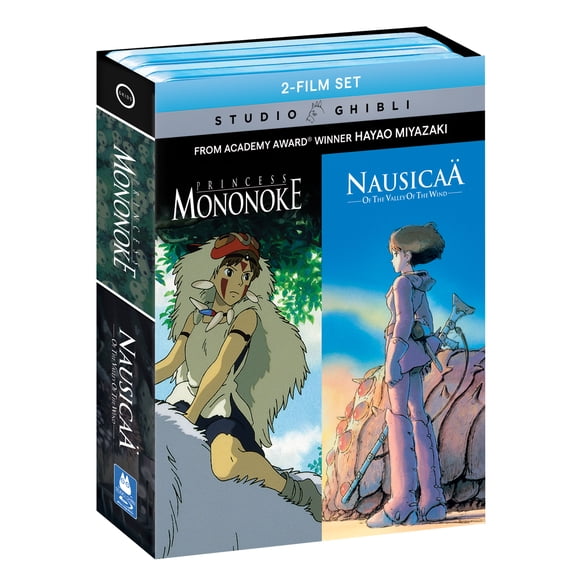 Princess Mononoke / Nausicaa of the Valley of the Wind 2-Film Set (Blu-ray + DVD)