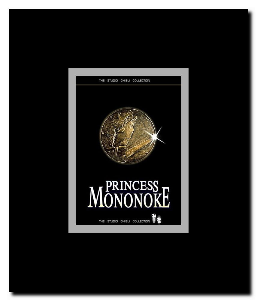 Princess Mononoke c.1998 - style G Framed Movie Poster