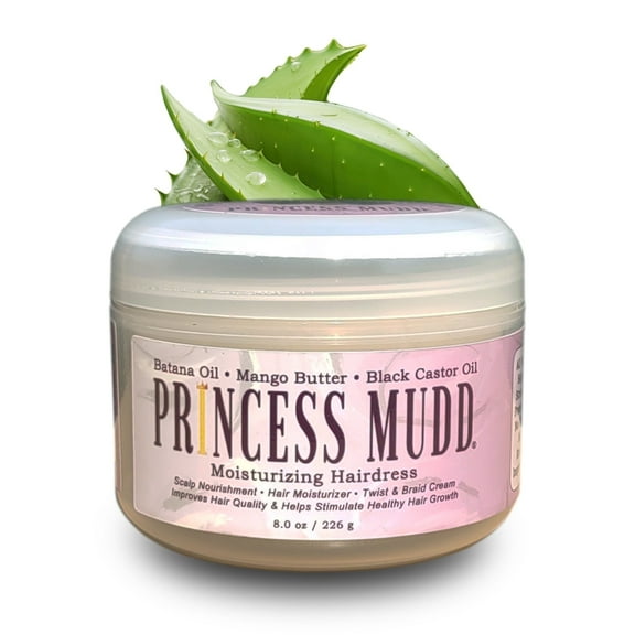 Princess Mudd Moisturizing Twisting and Braiding Cream, 8oz