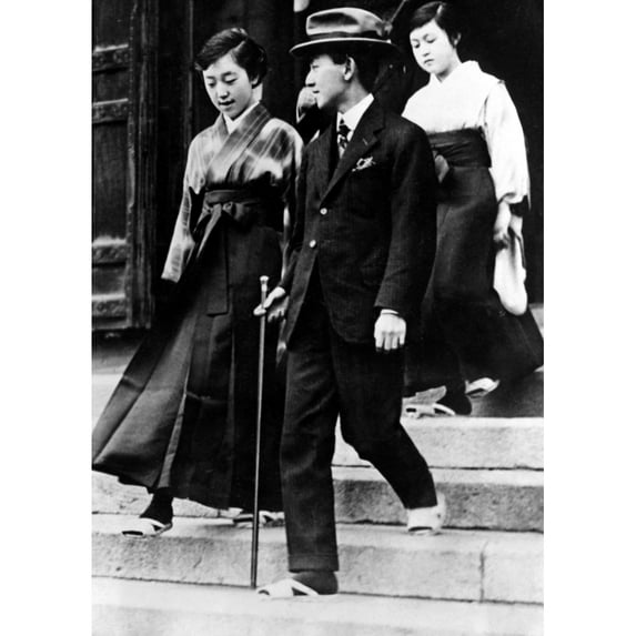 Princess Nakao And Her Brother Prince Regent Leaving A Temple. July 17 History (18 x 24)