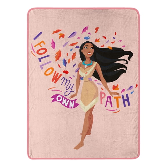 Princess Own Path Kids Micro Raschel Throw Blanket