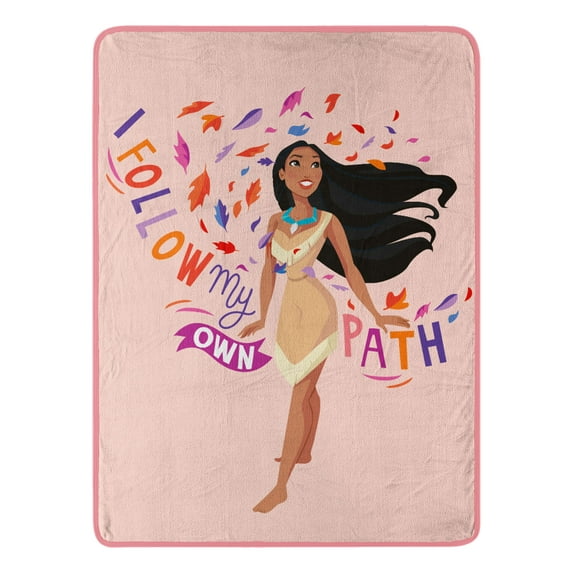 Princess Own Path Kids Micro Raschel Throw Blanket