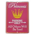 thumbnail image 1 of Princess Parking Sign (crown), 1 of 1