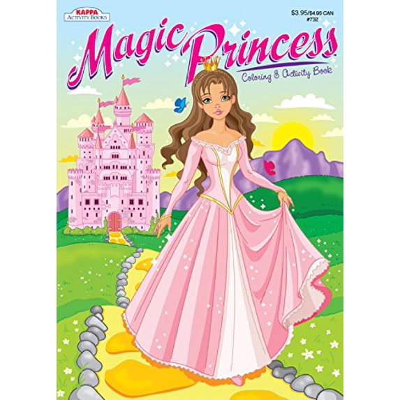 Pre-Owned Magic Princess Coloring & Activity Book- Summer Princess (Paperback) 1559937939 9781559937931