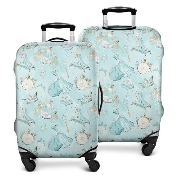 Princess Pattern Luggage Cover Fashion Suitcase Cover Baggage Covers Fit 25-28 Inch Luggage (Go Travel)