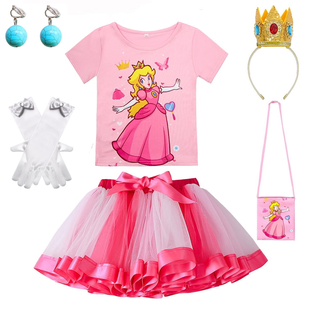 Peach Costume Disfraz Peach Mario Princess Peach And Daisy Costume
