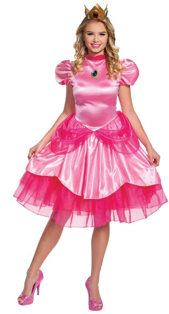 Princess Peach Deluxe Adult Costume