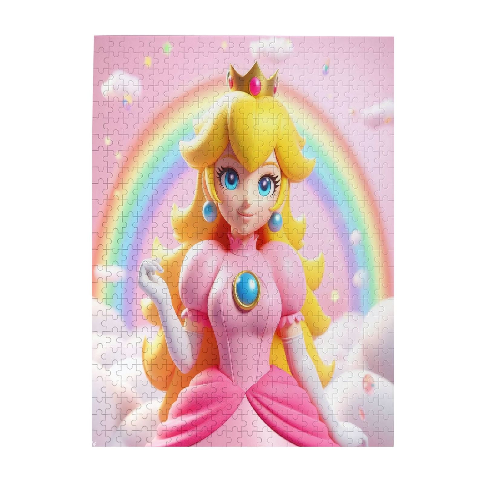 Princess Peach Jigsaw Puzzles 300 500 1000 Piece Colorful