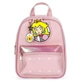 thumbnail image 1 of Nintendo Super Mario Princess Peach Women's 11" Mini Backpack, Pink, 1 of 5