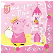 Princess Peppa Pig Napkins 32 Count - Princess Peppa Pig Party Supplies