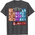 thumbnail image 1 of Princess Periodic Table Fairy Tales Graphic DTG Print Unisex T-Shirt,Dark Heather Grey Color,Size YXS, 1 of 5