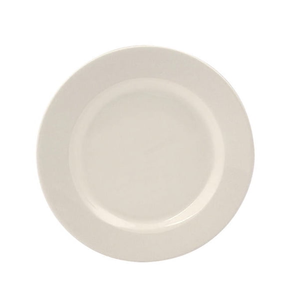 Princess Plate Rolled Edge Cream White 7 1/8"