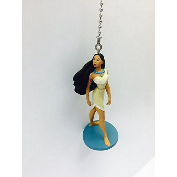Princess Pocahontas 3" PVC Figure Fan Light Lamp Pull Figurine Doll Toy