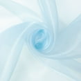 thumbnail image 1 of Princess Polyester Bridal Liquid Shimmer Organza 60 Inch 30 GSM Lightweight Sheer Fabric By The Yard For Sewing, Crafts, DIY, & More - Light Blue, 1 Yard, 1 of 2