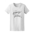 thumbnail image 1 of Princess Prince Text T-Shirt - Image by Shutterstock, Female Large, 1 of 2