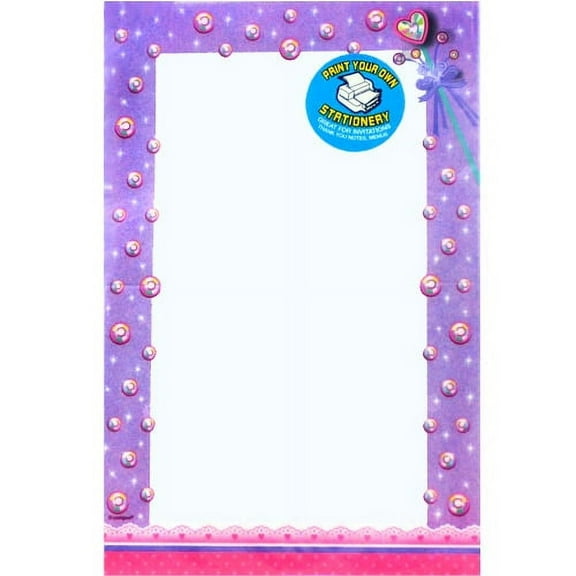 Various Princess Printable Invitation Cards, 8ct